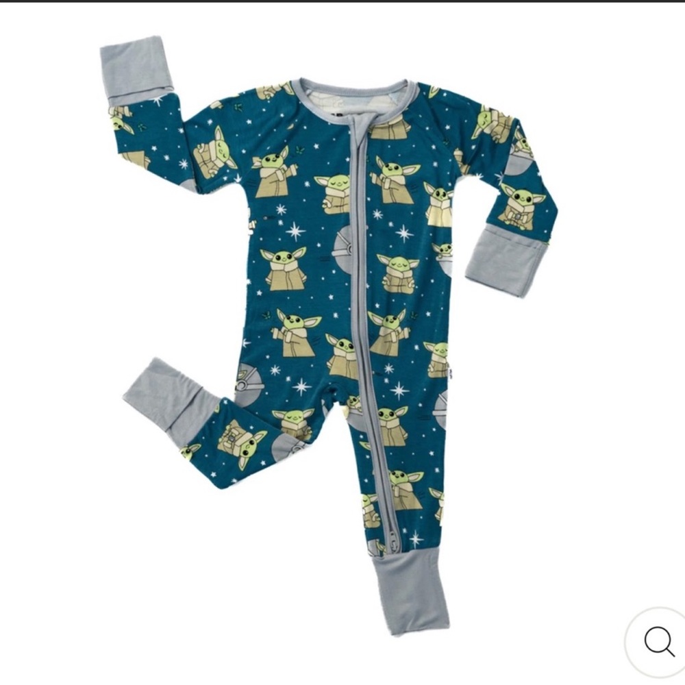 Little Sleepies Grogu Zippy NWT